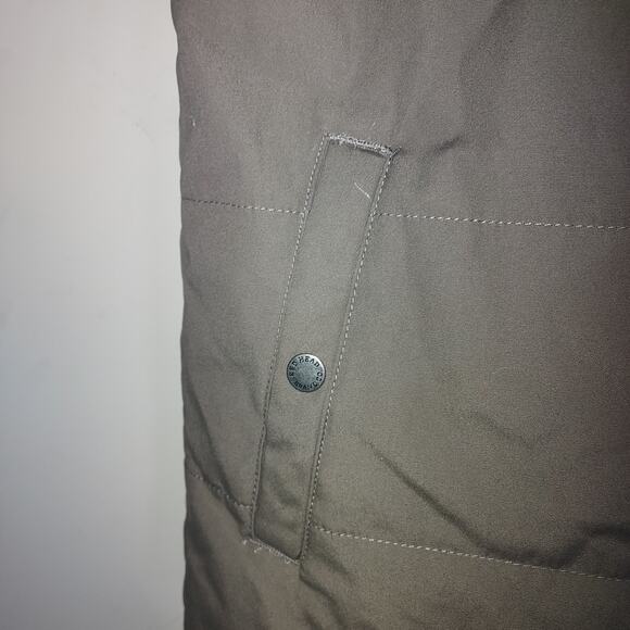 RedHead Brand Men's Vest Large Cotton Quilted Outdoors Buttons Casual Brown - Picture 5 of 8